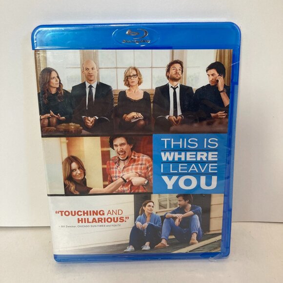 This is Where I Leave You (Blu-Ray, 2014) Sealed New Movie Film Comedy - Picture 1 of 5